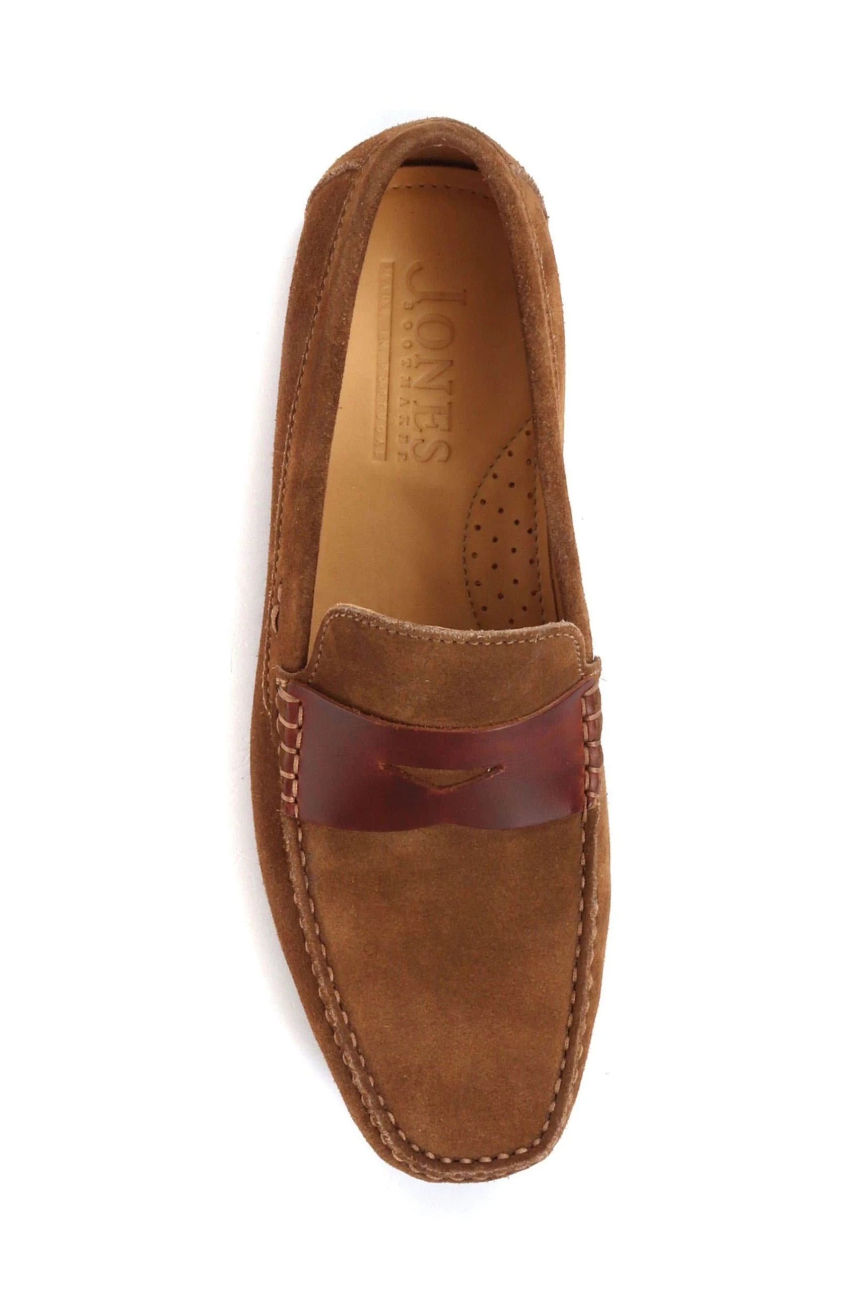 Jones Bootmaker Suede Leather Men's Loafers 6 Jones Bootmaker Suede Leather Men's Loafers - Image 4