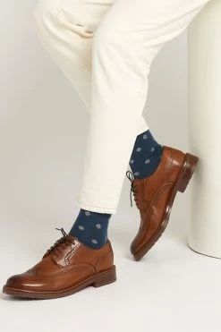 Jones Bootmaker Tan Brown Kingsbay Leather Brogues -Boutique Fashion Shoe Store M44511s6