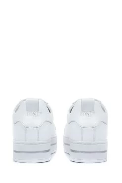 Jones Bootmaker Ladies Arielle Leather Trainers -Boutique Fashion Shoe Store M44526s3