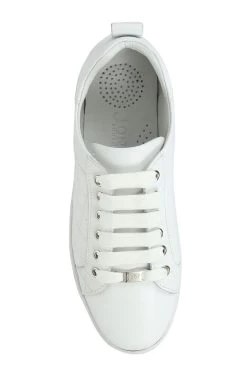 Jones Bootmaker Ladies Arielle Leather Trainers -Boutique Fashion Shoe Store M44526s5