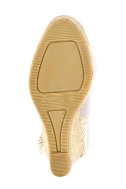 Jones Bootmaker Ladies Natural Alyssa Wedge Espadrilles -Boutique Fashion Shoe Store M44528s4