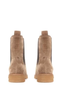 Jones Bootmaker Cream Delia Leather Chelsea Boots -Boutique Fashion Shoe Store M49113s3