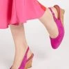 Jones Bootmaker Pink Zahra Leather Wedges -Boutique Fashion Shoe Store M99548s