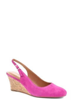 Jones Bootmaker Pink Zahra Leather Wedges 10 Jones Bootmaker Pink Zahra Leather Wedges -Boutique Fashion Shoe Store M99548s3