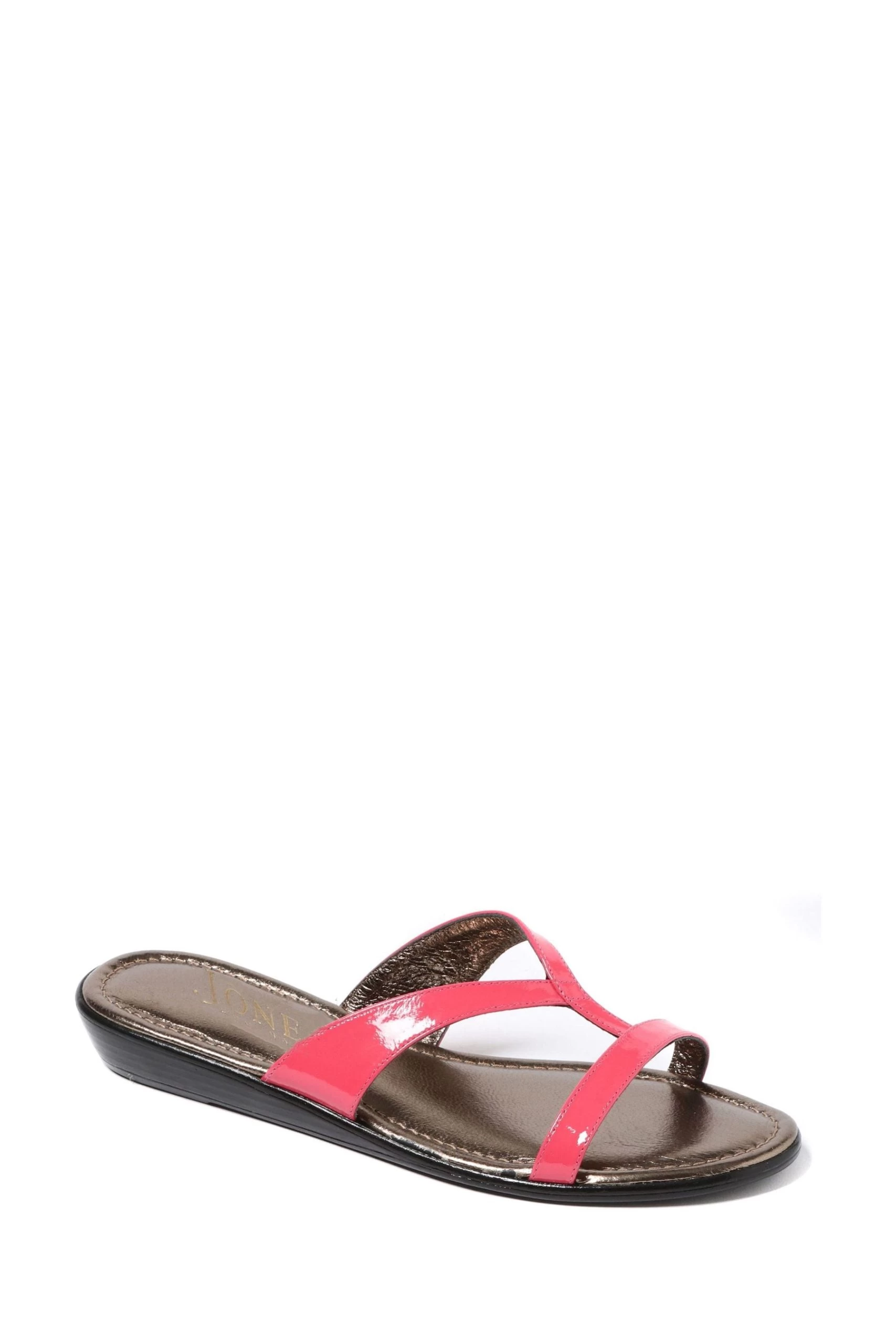 Jones Bootmaker Pink Klevina Leather Sandals 4 Jones Bootmaker Pink Klevina Leather Sandals - Image 2