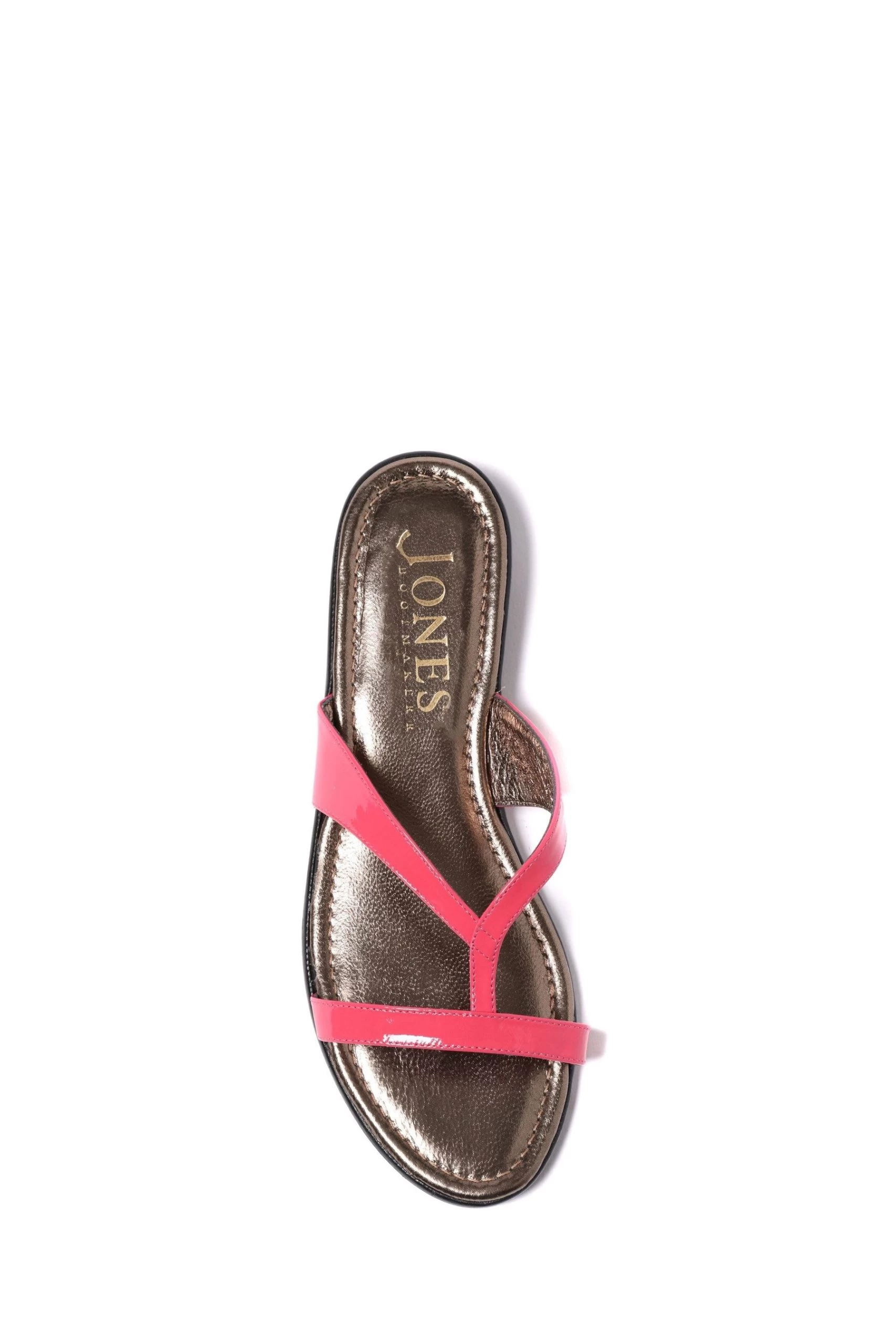 Jones Bootmaker Pink Klevina Leather Sandals 6 Jones Bootmaker Pink Klevina Leather Sandals - Image 4