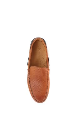 Jones Bootmaker Natural Peer Leather Moccasin Shoes -Boutique Fashion Shoe Store N45016s4