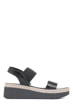 Jones Bootmaker Black Cory Chunky Platform Sandals