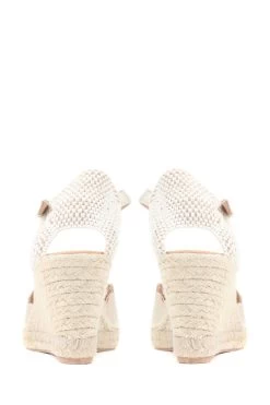 Jones Bootmaker Gold Alejandra Espadrille Wedge Sandals -Boutique Fashion Shoe Store T72736s4