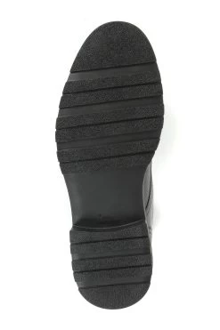 Jones Bootmaker Dando Black Leather Lace-Up Ankle Boots -Boutique Fashion Shoe Store T76118s5