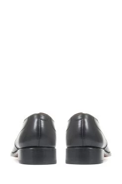 Jones Bootmaker Mens Black Barnet Goodyear Welted Leather Oxford Shoes -Boutique Fashion Shoe Store T76120s3