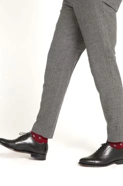 Jones Bootmaker Mens Black Barnet Goodyear Welted Leather Oxford Shoes -Boutique Fashion Shoe Store T76120s6