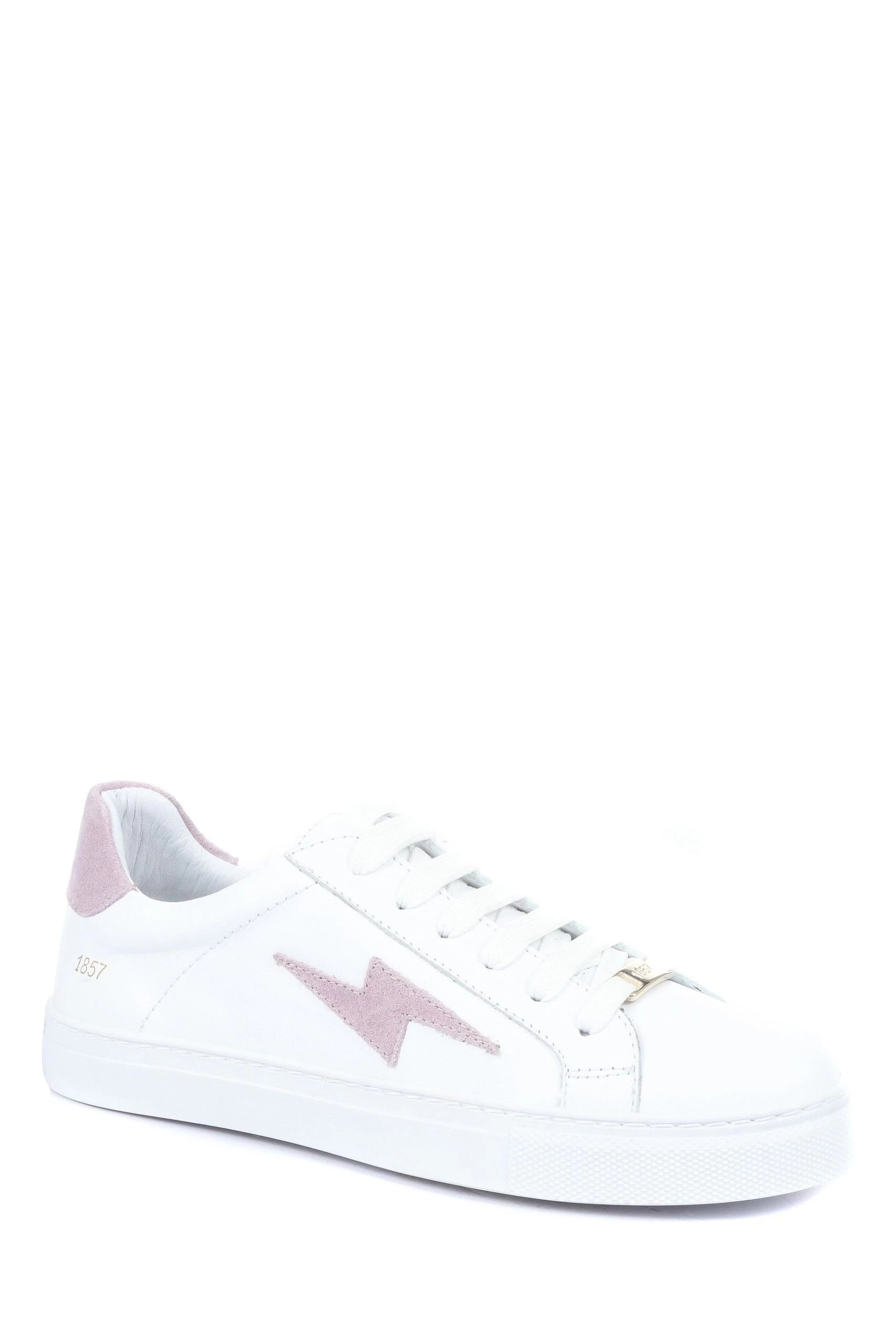 Jones Bootmaker Womens Elodie Leather Trainers 4 Jones Bootmaker Womens Elodie Leather Trainers - Image 2