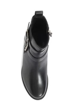 Jones Bootmaker Womens Camelia Leather Buckle Boots -Boutique Fashion Shoe Store U02053s4