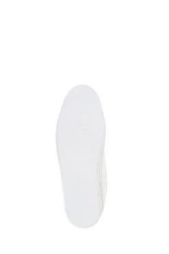 Jones Bootmaker Alexandrite Leather Quilted White Trainers -Boutique Fashion Shoe Store U12 224s6