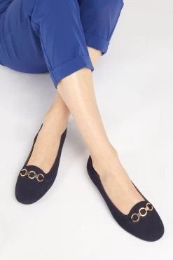 Jones Bootmaker Blue Sienne Leather Snaffle Loafers