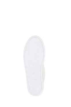 Jones Bootmaker Fernanda Laceless Leather White Trainers -Boutique Fashion Shoe Store U25930s6