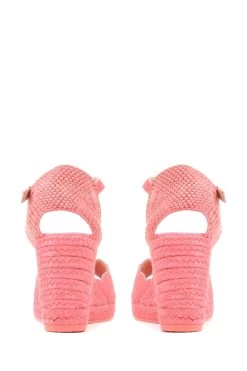 Jones Bootmaker Red Alejandra Espadrille Wedge Sandals -Boutique Fashion Shoe Store U25932s4