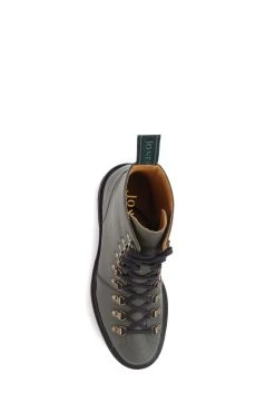 Jones Bootmaker Green Katia Leather Hiker Boots -Boutique Fashion Shoe Store U29636s4