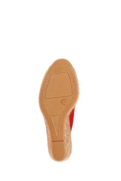 Jones Bootmaker Red Rosanna Slingback Wedges -Boutique Fashion Shoe Store U62517s6