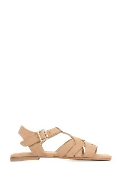 Jones Bootmaker Lyla Flat Leather Sandals