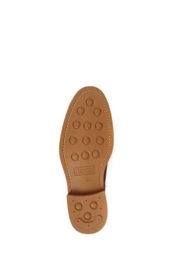 Jones Bootmaker Brown Clinton Handmade Leather Derby Shoes -Boutique Fashion Shoe Store U62817s4