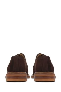 Jones Bootmaker Brown Clinton Handmade Leather Derby Shoes -Boutique Fashion Shoe Store U62817s5