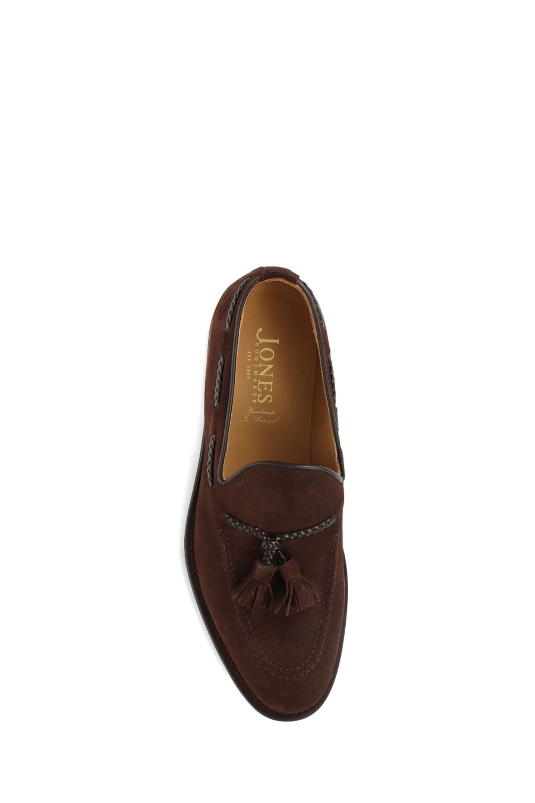 Jones Bootmaker Brown Carindale Handmade Tassel Loafers 5 Jones Bootmaker Brown Carindale Handmade Tassel Loafers - Image 3