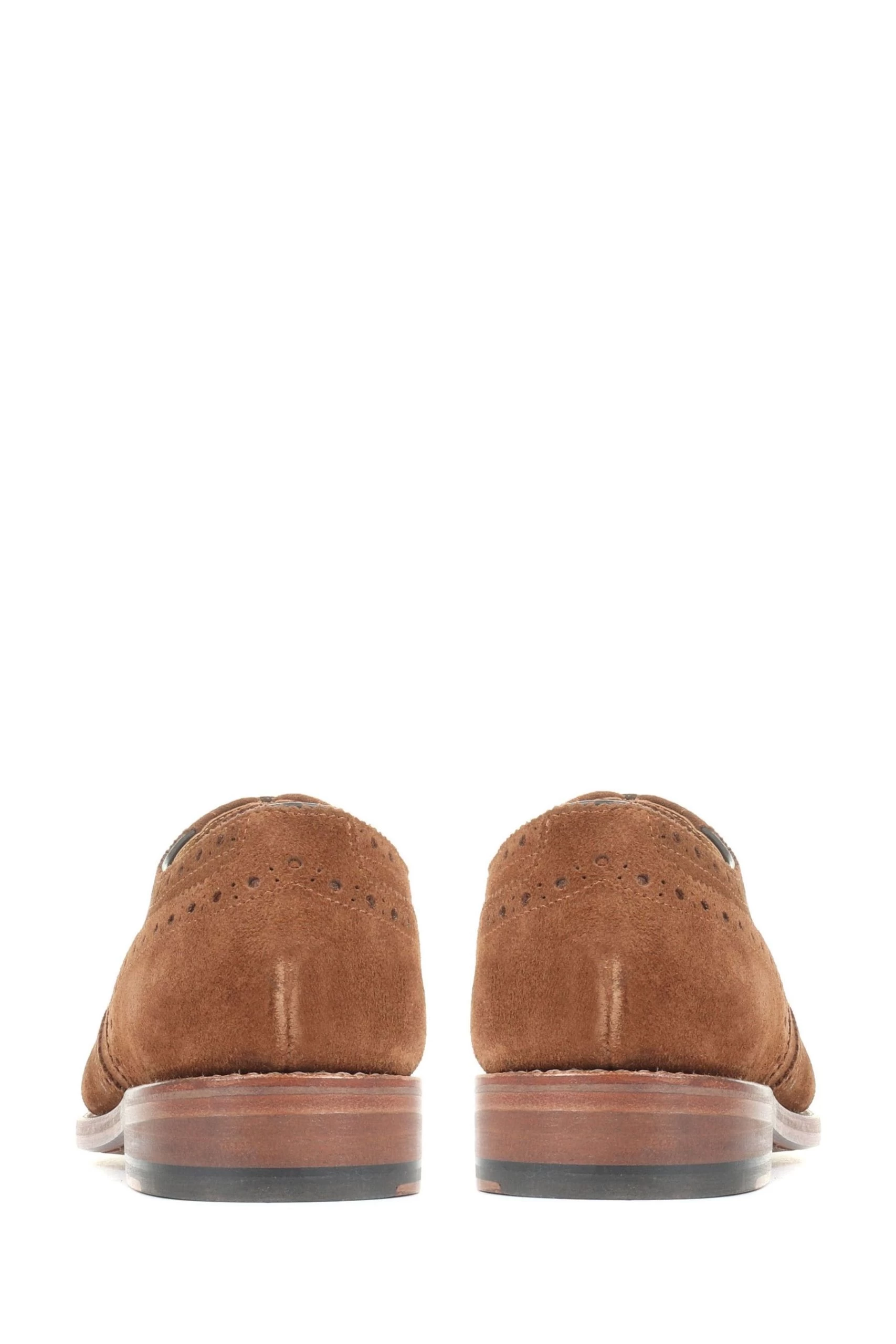 Jones Bootmaker Brown Barons Leather Brogues 6 Jones Bootmaker Brown Barons Leather Brogues - Image 4