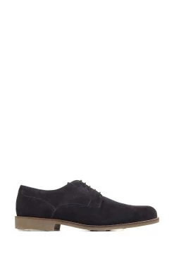 Jones Bootmaker Blue Kayden Leather Derby Shoes
