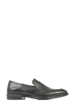 Jones Bootmaker Rafael Black Leather Loafers
