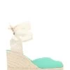 Jones Bootmaker Green Alyssa Wedge Espadrille Sandals 1 Jones Bootmaker Green Alyssa Wedge Espadrille Sandals -Boutique Fashion Shoe Store U75252s
