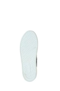 Jones Bootmaker Navy Blue Alani Leather Platform Trainers -Boutique Fashion Shoe Store U75617s5