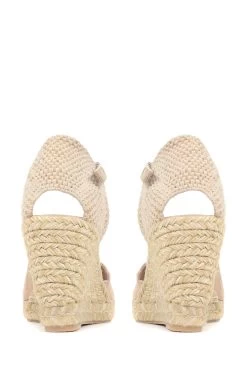 Jones Bootmaker Yellow Alejandra Espadrille Wedge Sandals -Boutique Fashion Shoe Store U76430s3