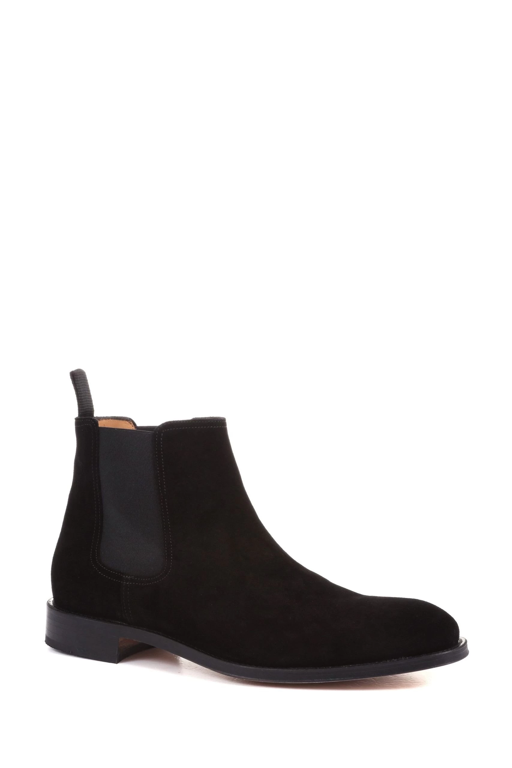 Jones Bootmaker Cheltenham Handmade Chelsea Black Boots 5 Jones Bootmaker Cheltenham Handmade Chelsea Black Boots - Image 3